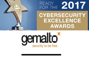 Gemalto Wins 2017 Cybersecurity Excellence Award