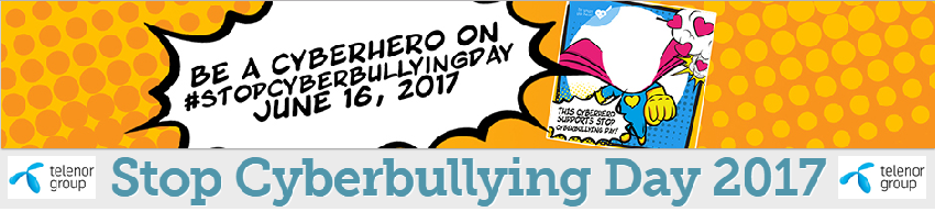 On Stop Cyberbullying Day 2017, Telenor Group