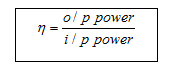 efficiancy