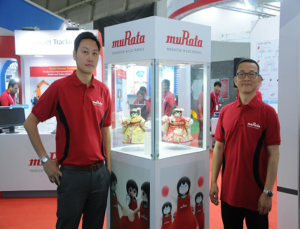 Left is_Mr Gary Han Wee Kwang & Right is_Yongsuk Choi Murata Electronics electronics