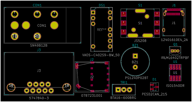 Digi-Key Created Footprints