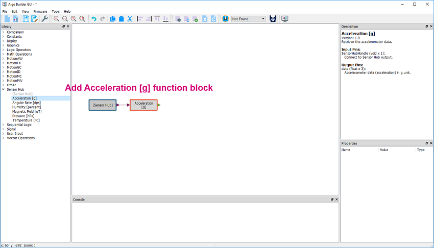 steps to develop MEMS algorithm code