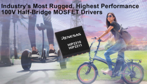 100V Half-Bridge MOSFET Drivers