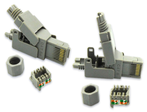 RJ45 Punch Down Modular Plug