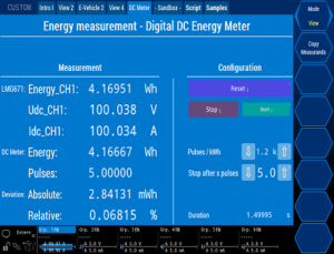 DC meter test systems