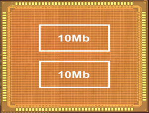 Embedded STT-MRAM Chip