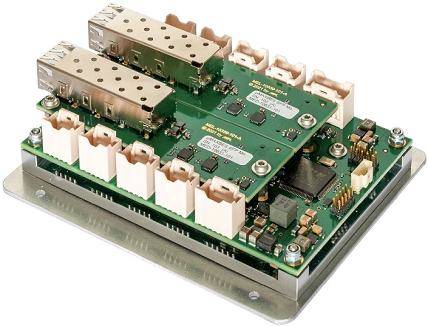 Fanless 10Gbit port switch