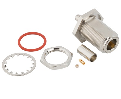 N-TYPE BULKHEAD CONNECTORS