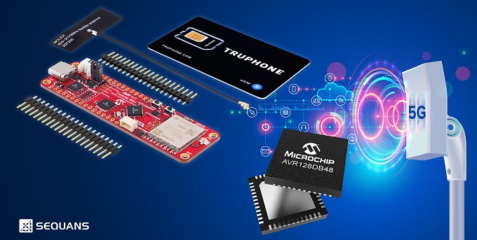  AVR-IoT Cellular Mini Development Board 