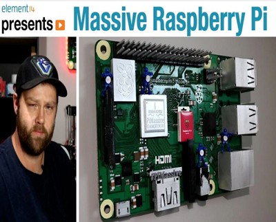 Massive raspberry Pi