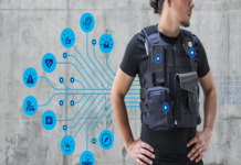 Wearin developed high-tech connected vest with environmental and biometric sensors Wearin high-tech connected vest