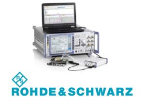 The new R&S RT-ZVC multichannel power probe, in combination with an R&S CMW radio communication tester