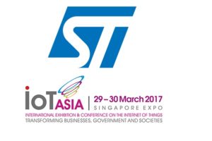 STMicroelectronics at IoT Asia 2017 STMicroelectronics at IoT Asia 2017