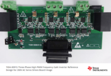 TI GaN power design drives 200-V AC servo drives and robotics with 99-percent efficiency three-phase, gallium nitride (GaN)-based inverter reference design