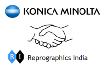 Konica Minolta joins hands with Reprographics India to Offer a Host of KIP Products and Services Agreement