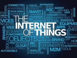 The Internet of things market connected smart devices tag cloud