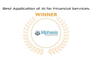 Mphasis recently won AIconics Award