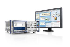 R&S CMW500 mit R&S CMWcards_large R&S CMW500 mit R&S CMWcards_large