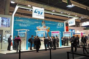 0f3772b4-6830-4546-aeac-3c3f0826bfa1 STMicroelectronics Booth MWC Shanghai 2018