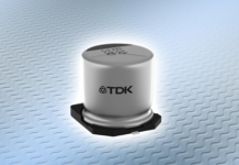 Aluminum electrolytic capacitors: Robust SMD design in hybrid polymer technology