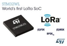 STM32WL World’s first LoRa SoC for Smart Devices