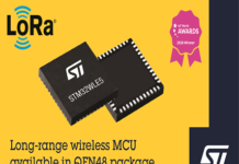 STMicroelectronics Announces World’s First LoRa SoC with 48-Pin Package Option LoRa-enabled SoC