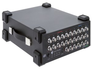 arbitrary waveform generator (AWG) and a digitizer