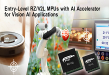 Entry-Level RZ/V2L MPUs with AI Accelerator for Vision AI applications MPUs with AI Accelerator for Vision AI applications
