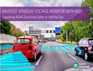 Automotive Window Voltage Monitor for ADAS Automotive Window Voltage Monitor for ADAS