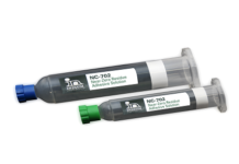 Halogen-free adhesive solution
