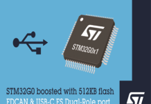 STM32G0 MCU Series with USB-C Full Speed Dual Role Port, CAN FD, Larger Memory STM32G0 Arm Cortex-M0+ microcontroller (MCU)
