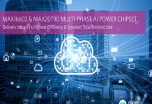 Maxim’s Multi-Phase AI Power Chipset delivers Industry’s Highest Efficiency & Smallest Total Solution Size Multi-Phase AI Power Chipset