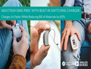 Power Management IC for Wearables & Hearables