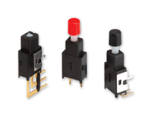 Space-Constrained Push Button Switches Space-Constrained Push Button Switches