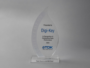 Digi-Key Recognized for Outstanding Sales Performance Digi-Key Recognized for Outstanding Sales Performance