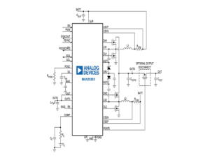 Automotive Synchronous Boost Controller