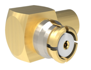 Right-Angle SMP Cable Plug High Frequency Commercial Cable Plug
