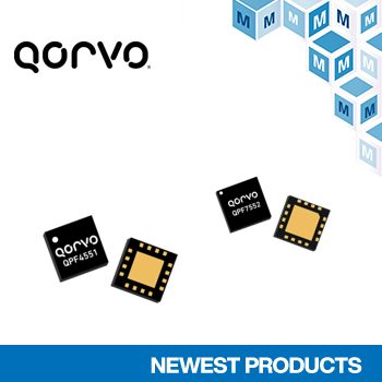 Qorvo QPF7551 and QPF7552 Wi-Fi 6 FEMs.