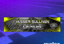 Mouser-Sponsored Vasser Sullivan Lexus Racing Team 2022 IMSA WeatherTech SportsCar Championship