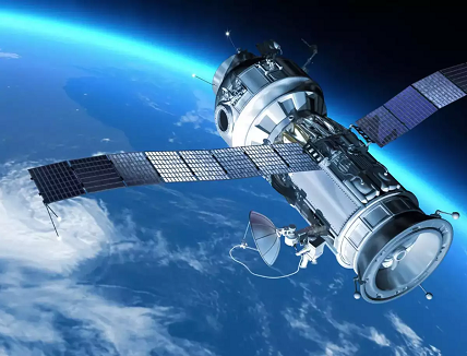 Starlink satellites in space