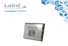 Laird Connectivity Sterling-LWB+ Wi-Fi & Bluetooth Modules now at Mouser Wi-Fi & Bluetooth Modules