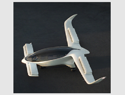 Lilium Jet in which E-motor will be installed Lilium Jet in which E-motor will be installed
