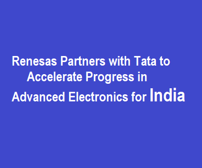 Renesas Partners with Tata