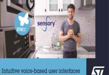 STMicroelectronics & Sensory Collaborate for Voice-Based User Interfaces embedded voice control