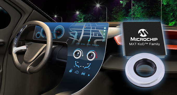 maXTouch Knob-on-Display (KoD),