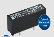 Pickering adds Electrostatic Shielding to High Voltage Miniature Reed Relay Miniature Reed Relay