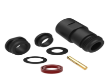 Black-plated RF Connectors