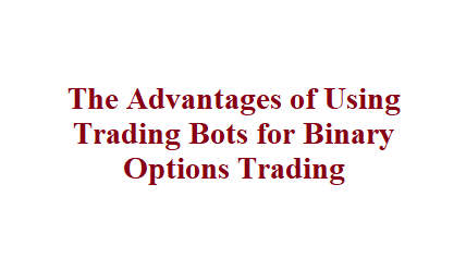 Binary Options Trading