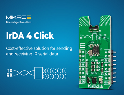 MIKROE's IrDA 4 Click