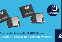 STMicroelectronics ramps up production of PowerGaN devices for improved power product efficiency production of PowerGaN devices